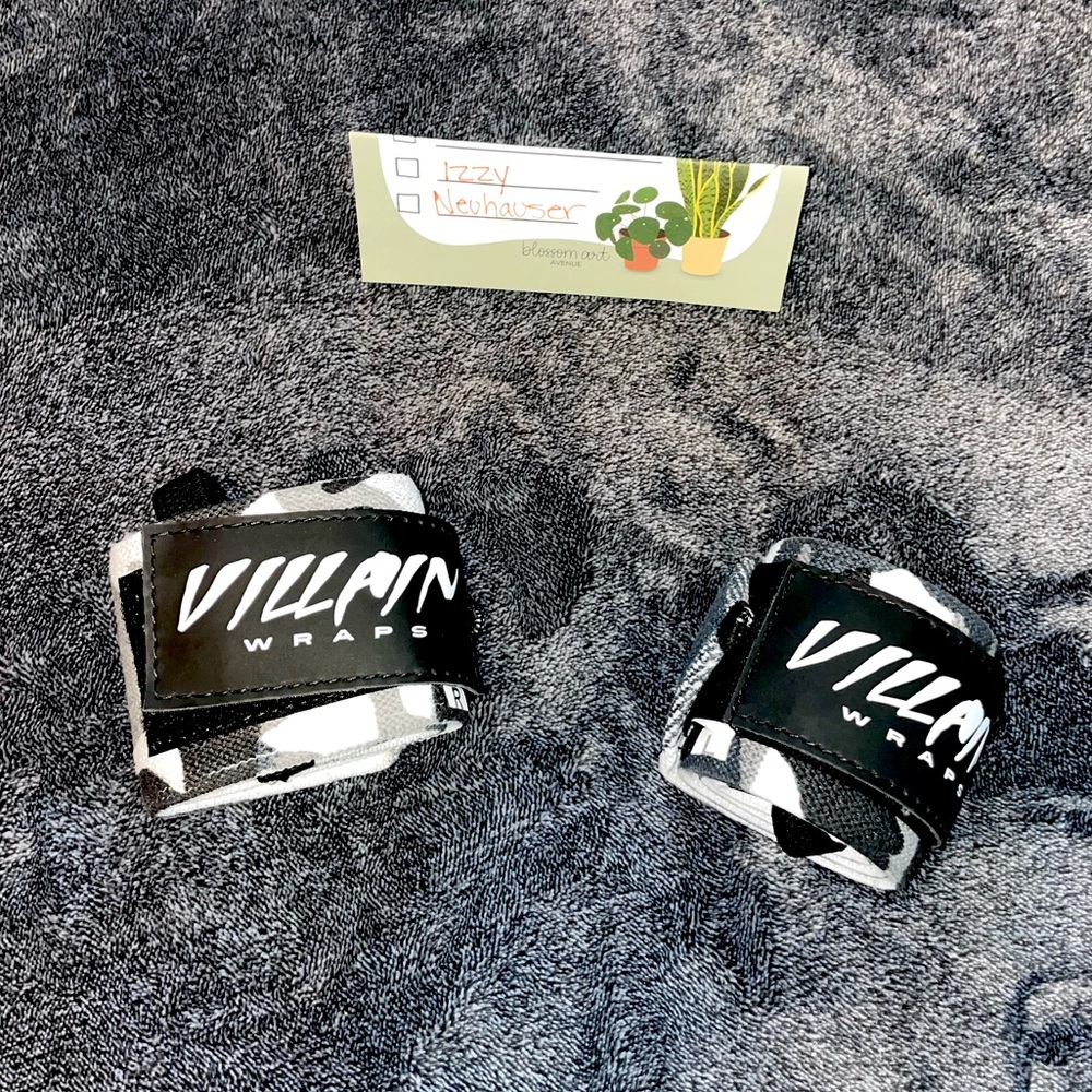 VILLIAN wrist wraps for weight lifting